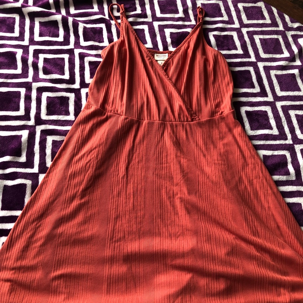 peach sundress